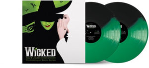 Soundtrack 'Wicked - 15th Anniversary Edition' GREEN & BLACK SPLIT DOUBLE VINYL