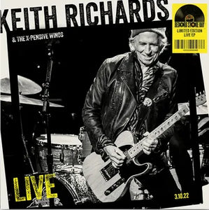 Keith Richards & The X-Pensive Winos 'Live 3.10.22' RED VINYL