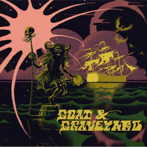 Goat & Graveyard 'Ship Of Fools / Light As A Feather' PURPLE MARBLE 7" VINYL