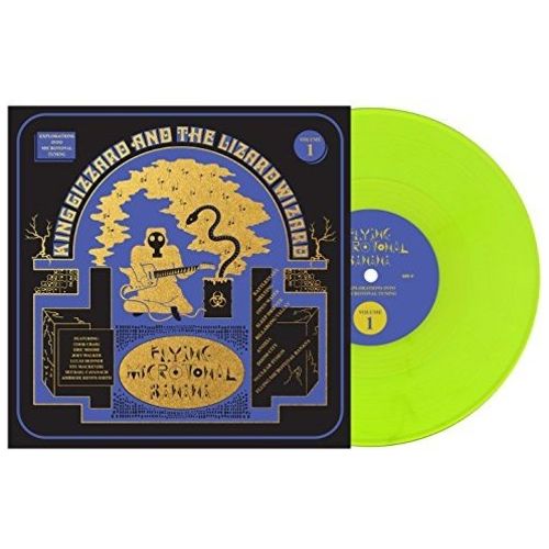 King Gizzard & The Lizard Wizard 'Flying Microtonal Banana' RADIOACTIVE YELLOW VINYL